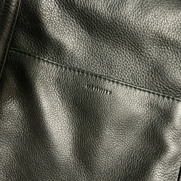 Hammitt Big Black Leather Bag NWT - Picture 4 of 6